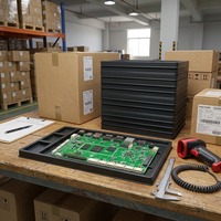Komputer Papan Tunggal AI PortPi RK3576 6 TOPS NPU Motherboard AIoT Tertanam untuk Inspeksi QC Massal Pabrik