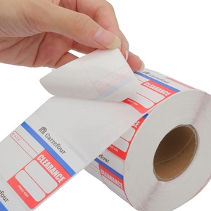 Trực tiếp nhiệt không thấm nước khuyến mãi quy mô nhãn tự dính giấy 50x25/50x30/58x50/58x600/60x40 nhãn dán mã vạch siêu thị - Product Image 2