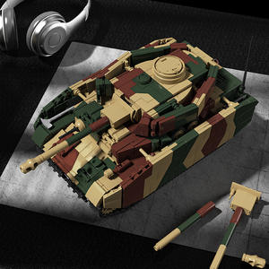 97030 Blocs de construction du modèle allemand <span class=keywords><strong>Panzer</strong></span> <span class=keywords><strong>IV</strong></span> H de la Seconde Guerre mondiale, jouet pour garçon, cadeau - Product Image 4