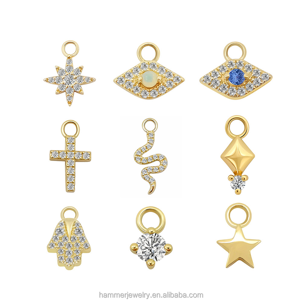 gold charms 14k