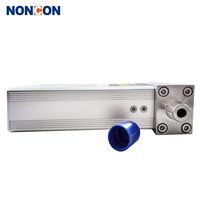 Débitmètre de masse de gaz en acier inoxydable NONCON MF5000 pour Hydrogène, Méthane, Monoxyde de carbone, Acétylène, Air, Plage de débit 0,15-800 L/min, Précision +/-1%