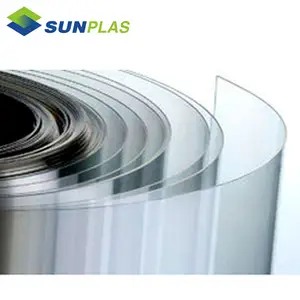Pvc Hard Plastic Sheet Wholesale Custom Transparent Clear Hard Panel Plate PVC Roll Rigid Plastic Sheet
