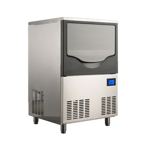 Barre de glace LZ-260 de 120kg par jour faisant la machine à glace commerciale refroidie par air de forme de lune - Product Image 1