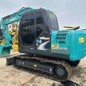 Hot Selling Kobelco SK75 Used Hydraulic Excavator SK75-8 SK75SR Second-<b>hand</b> <b>Mini</b> Digger Original Construction Machine - Product Image 1
