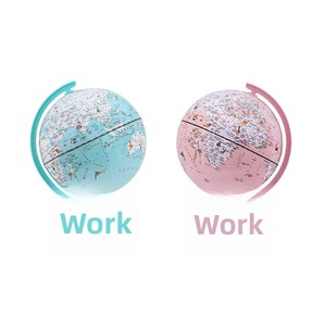 20cm Macaron-Colored Plastic <strong>Childrens</strong> High-Definition AR <strong>Globe</strong> with Lighting Gift for Students - Product Image 5