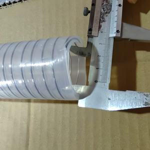 Tubo de Silicona Reutilizable y Duradero de 17 mm de Diámetro Exterior, Personalizable al por Mayor, con Transparencia para Corte, para Alimentación con Agua - Product Image 1