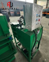 Compacteur vertical hydraulique pour ferraille métallique avec boîte de vitesses, puissance 30 kW, 220 V, pour le recyclage de l'aluminium et de l'acier inoxydable