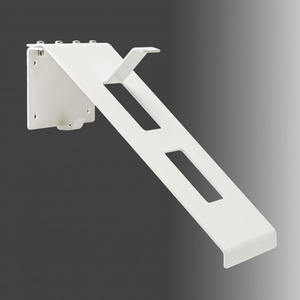 Support de casque de vélo JH-Mech léger revêtement en poudre noire support mural de casque support de menton mobile pour veste manteaux chapeaux - Product Image 4