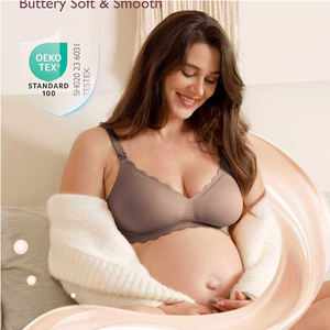 NZMAN - Soutiens-<span class=keywords><strong>gorge</strong></span> d'allaitement best-sellers, sans coutures, respirants, ultra confortables, pour la <span class=keywords><strong>grossesse</strong></span> et le sommeil, en nylon - Product Image 3