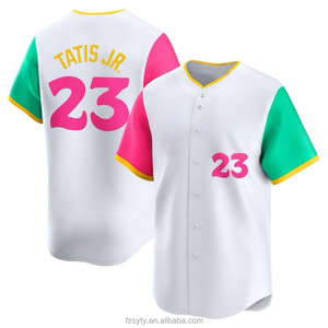 Camisa de Poliéster Personalizada para Equipes de Beisebol e Softbol com Estampa Sublimada de Animais, Gola V, Respirável, Secagem Rápida, com Nome e Logotipo Personalizáveis – Tamanhos Grandes - Product Image 6