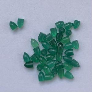 Jewel Creation - Gemas Sueltas de Ónix Verde Natural de 4 mm, 6 mm y 8 mm, Cabujón Redondo Liso, para Hacer Joyas, Collares y Colgantes, IGI - Product Image 3