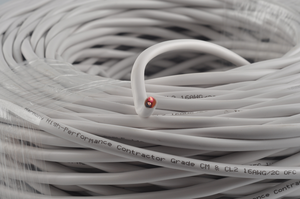 Câble de haut-parleur premium 16 AWG à 2 conducteurs, fil de haut-parleur blanc 16 AWG - Product Image 5