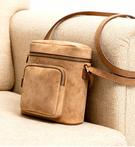 Fabricant de <span class=keywords><strong>sac</strong></span> en cuir durable anti-effilochage pour appareil <span class=keywords><strong>photo</strong></span> DSLR Compatible Brown Crossbody Changeable Strap for Wildlife Photography - Product Image 2