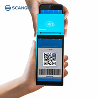Terminal POS Android Portátil de 5.5 Pulgadas, Versión 4G con WiFi, Bluetooth, USB, Impresora de 58 mm para Almacén, Escaneo de Códigos QR, Precio de Fábrica