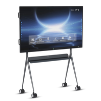 Papan Tulis Pintar Laris Manis Layar Sentuh Multi-touch 4k LCD Papan Tulis Pelatihan Layar LCD Dijual
