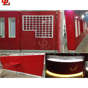 Tùy chỉnh lông mày <span class=keywords><strong>threading</strong></span> kiốt cho móng tay cửa hàng trong trung tâm mua sắm, cửa hàng mỹ phẩm bằng gỗ Kệ tạo nên trung tâm mua <span class=keywords><strong>kiosk</strong></span> cho lông mày - Product Image 6