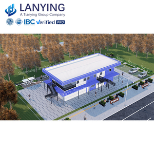 Edificio de acero prefabricado de diseño moderno para cafetería/restaurante de hamburguesas con garantía de 5 años Entrega rápida - Product Image 2