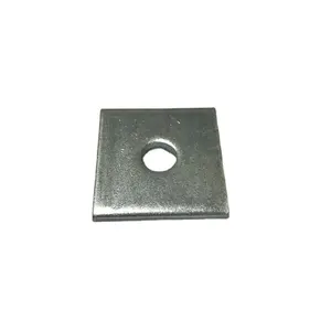 Custom CNC Machining Parts Hot-dip Galvanized Steel Square Gaskets Sheet Metal Stamping Parts
