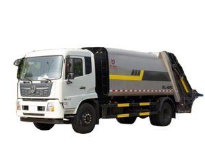 <span class=keywords><strong>Precio</strong></span> de Fábrica, Camión de Basura Shacman 4x2 de 14 CBM, Compactador de Basura de Carga Trasera de Alta Calidad y Alta Eficiencia - Product Image 1