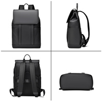 Sac à dos antivol pour ordinateur portable professionnel, étanche, avec logo personnalisé, idéal pour les voyages, l'université, l'école, sac d'ordinateur de luxe avec port USB de charge