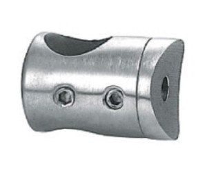 Everstrongステンレス钢パイプクランプまたはステンレス钢階段手すりデザイン手すりポストケーブルまたはワイヤーロープ継手 - Product Image 2