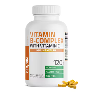 Suplemento a base de hierbas Cápsula de <span class=keywords><strong>complejo</strong></span> de vitamina <span class=keywords><strong>B</strong></span> Salud inmune Soporte de energía y soporte del <span class=keywords><strong>sistema</strong></span> <span class=keywords><strong>nervioso</strong></span> - Product Image 2