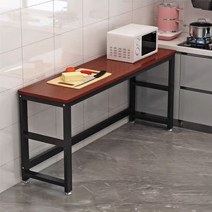 Mesa <span class=keywords><strong>de</strong></span> exhibición estrecha, estante <span class=keywords><strong>de</strong></span> almacenamiento <span class=keywords><strong>de</strong></span> cocina <span class=keywords><strong>de</strong></span> una sola capa, espacios pequeños, piso montado <span class=keywords><strong>en</strong></span> la pared, <span class=keywords><strong>alquiler</strong></span> <span class=keywords><strong>de</strong></span> casa, mesa <span class=keywords><strong>de</strong></span> corte <span class=keywords><strong>de</strong></span> cocina - Product Image 4