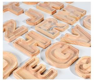 Salvadanaio in Legno Personalizzato con Lettere dell'Alfabeto Inglese, 26 Lettere, Trasparente, con Opzioni di Colore e Dimensioni Personalizzabili, Senza Serratura - Product Image 6