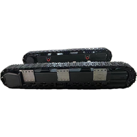 Accessoires d'excavation de châssis de voie de train d'atterrissage de chenille en acier de 10 tonnes avec des industries d'excavatrice ou des machines agricoles