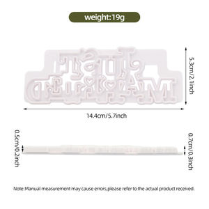 Juego de Cortadores de Galletas de Matrimonio Recién Casados, Plástico Ecológico, Apto para Lavavajillas y Microondas, Forma de Dibujos Animados - Product Image 6