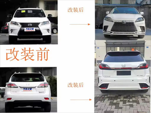 렉서스 RX 330 450h 350 2009-2015용 헤드라이트 프론트 범퍼 f 스포츠 바디 키트 변환 - Product Image 2