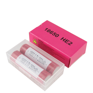 3.6V Oplaadbare 18650 HE2 2500mAh 20A Lithium-ion batterij, herlaadbaar voor elektronische producten - Product Image 2