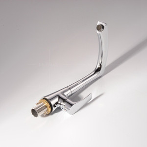Robinet d'évier <span class=keywords><strong>de</strong></span> cuisine à <span class=keywords><strong>col</strong></span> <span class=keywords><strong>de</strong></span> <span class=keywords><strong>cygne</strong></span> à levier unique - Product Image 5