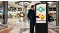 Nouvelle table de jeu interactive intelligente à écran tactile Android 4K pour la publicité dans les métros, les centres commerciaux, les magasins de détail et les aéroports (OEM)