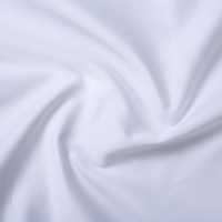 OEM vente en gros 100% coton tissu personnalisé hôtel linge de lit blanc taie d'oreiller en vrac reine taille ensemble de literie