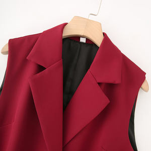 PB & ZA套装女装2件套2025时尚背心长裤套装外套复古女背心 + 长裤套装 - Product Image 4