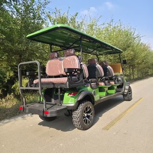 Carrito de Golf a Gasolina para Campamentos, Buggy de 8 Plazas (6+2), para Hoteles y Resorts - Product Image 3