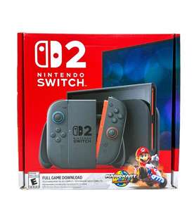Consola Switch 2 de 64 GB con Mario Kart, Wi-Fi, Batería de 4000 mAh - Azul Neón - Product Image 5