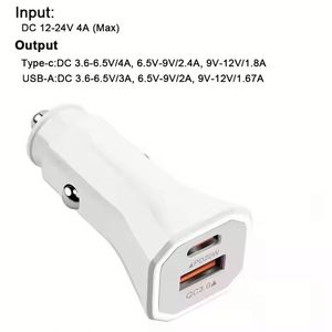 High Quality USB-<b>C</b> Car Charger 12w/20w/38w Car Charger A+<b>C</b> Power <b>Adapter</b> <b>Type</b> <b>C</b> Car Charger for Phone15 16 - Product Image 5