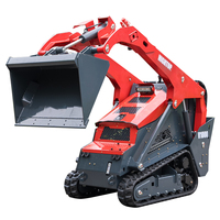 Chargeuse sur chenilles compacte HTV1000 avec train de roulement robuste et hydraulique fluide – Livraison gratuite – Vente chaude – Direct usine