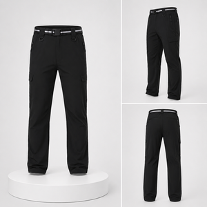 Custom Men's Hiking Pants Water Resistant Ripstop Cargo Pants for Men Quick Dry Lightweight Tactical Pants Mens - Product Image 1
