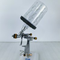 Mini pistolet de retouche avec gobelets de peinture jetables multi-tailles de 200 à 800 ml, kit de retouche universel sans nettoyage, gobelets de 200/400/600 ml