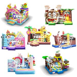 Nhà Máy Giá thương mại trẻ em người lớn lâu đài <span class=keywords><strong>bouncy</strong></span> Inflatable nảy nhà nhảy lâu đài để bán - Product Image 3
