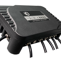 Séparateur de boîtier amplificateur à 4 voies IP65 DMX512/RDM, en aluminium Durable