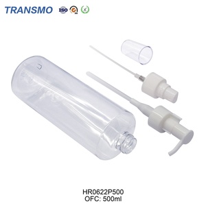 Emballage de crème hydratante pour le corps recyclable, flacon pompe en plastique pour lotion 500 ml, emballage de flacon de shampoing - Product Image 3