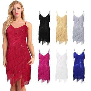 Robe de danse de valse pour femmes Vêtements de danse Performance Costumes de danse Samba Rumba Tango Ballroom Robe de danse latine - Product Image 1