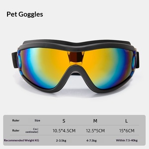 Gafas <span class=keywords><strong>de</strong></span> Sol para Mascotas, Protección UV, Resistentes al Viento, Accesorios <span class=keywords><strong>de</strong></span> Moda para la Cabeza, para <span class=keywords><strong>Perros</strong></span> Pequeños y Medianos, Protección Ocular para Exteriores - Product Image 6