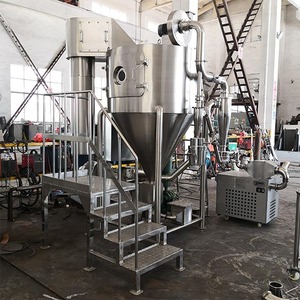 Piccola azienda agricola di mucca ad alta precisione essiccatore a spruzzo centrifuga Mini essiccatore a spruzzo per il latte in polvere rifiuti dal caseificio e siero di latte - Product Image 1