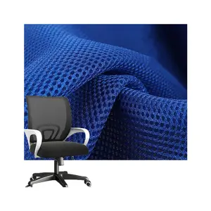 Özel 100% Polyester büro sandalyeleri araba koltuğu arabası sandviç 3D nefes Net 3D hava örgü kumaş