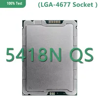 CPU Versi Xeon Gold Medal 5418N QS Baru 45MB 1.8GHz 24Core/48Thread 165W LGA4677 untuk Motherboard Server C741